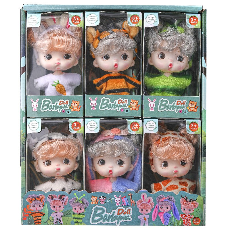 PVC Doll Set Factory - 2024 Wholesale Cartoon Cute Mini Bionic Plush Figure