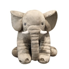 Elephant Plush Toy Supplier - Hot Sale Super Soft Doll Stuffed Animal Pillow