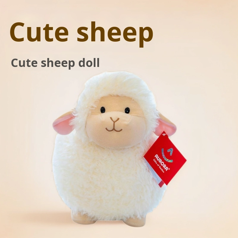 Plush Pillow Supplier - Cute Sheep Soft Cotton Stuffed Animal Stress Relief