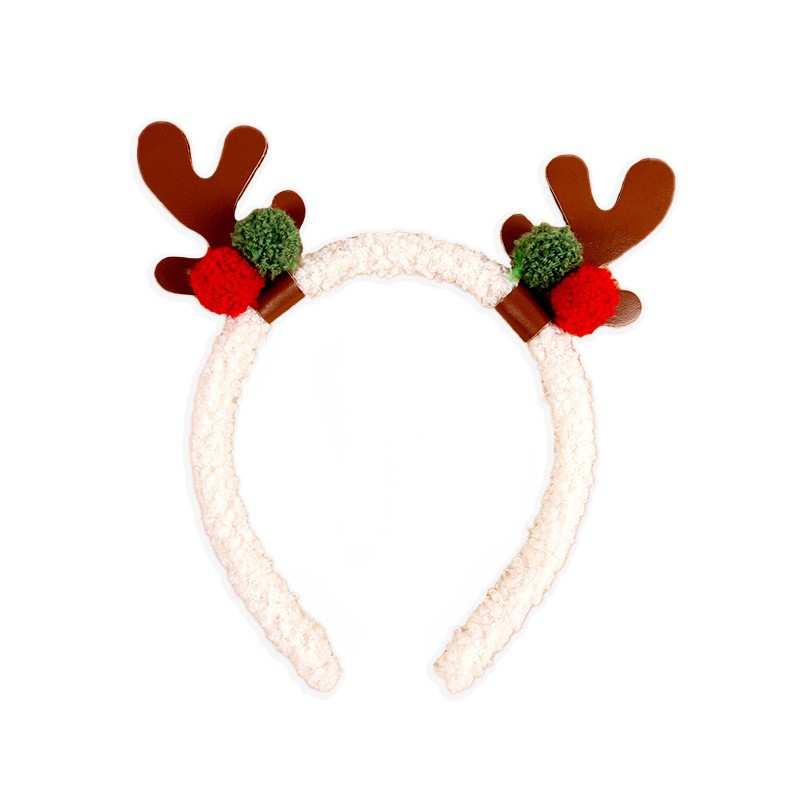 Elk Hairband Supplier - Wholesale Cute Kawaii Christmas Headband PP Cotton
