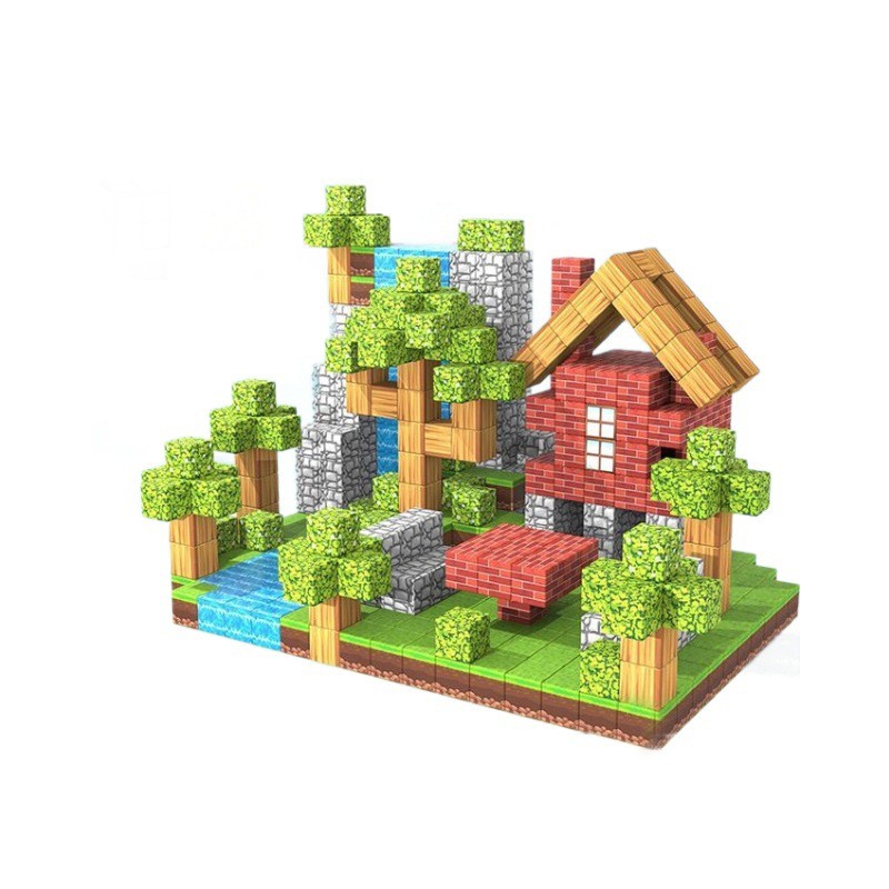 Magnetic Building Blocks Manufacturer - 2024 Original Forest Creative DIY Puzzle