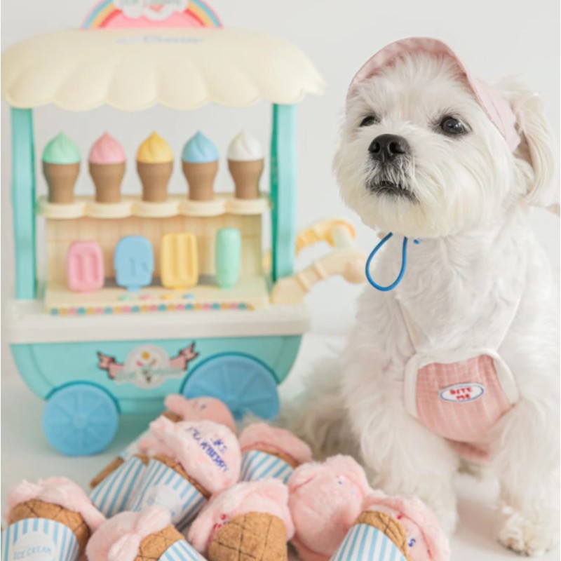 Cat Training Toy Supplier - Small Medium Squeak Sound Nylon Chew Animal Shape