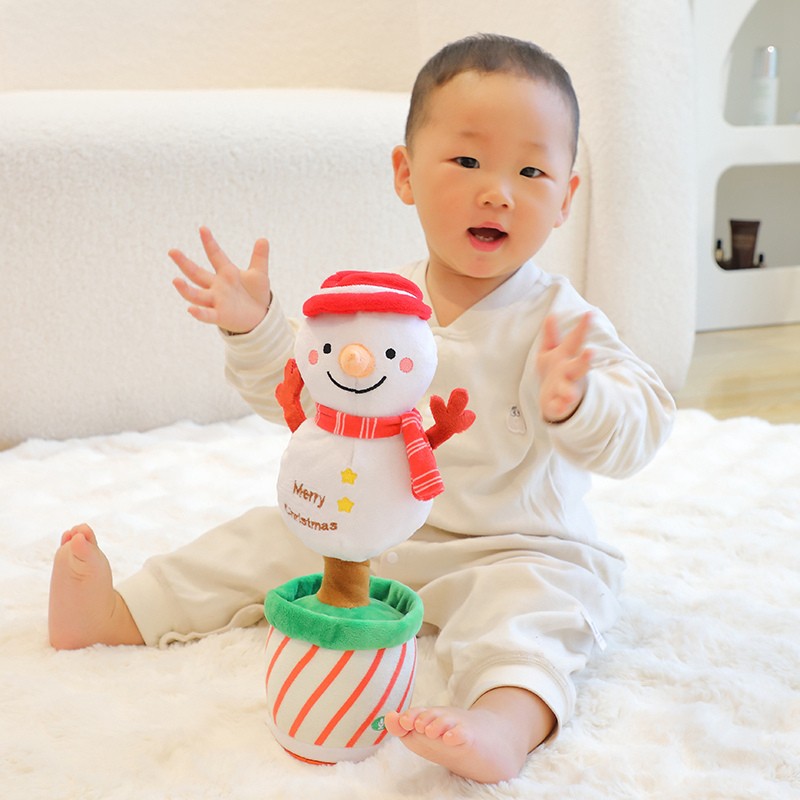 Electric Talking Doll Factory - Early Childhood Educational Record Christmas Rocking