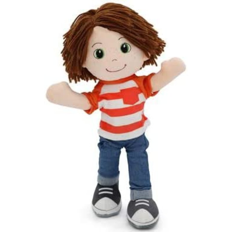 African Doll Supplier - Factory Customized Purple Dress Baby Girl Rag Doll