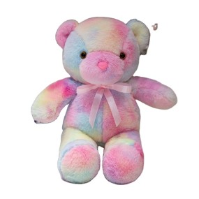 Teddy Bear Manufacturer - 2024 New Year 30cm Colorful LED Stuffed Animal
