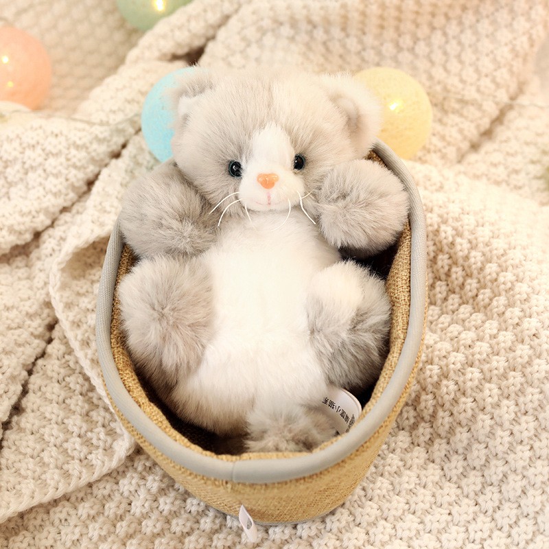 Plush Animal Toys Supplier - Wholesale Best Quality Kawaii Cotton Baby Cat