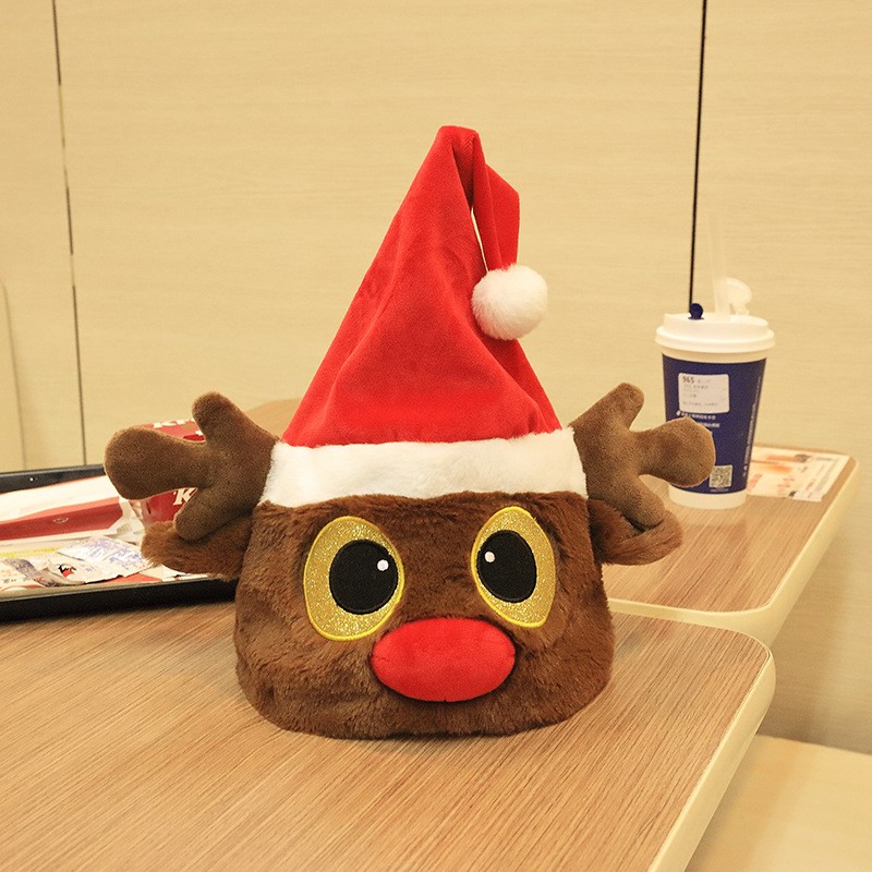 Christmas Hat Manufacturer - Wholesale Electrical Light Dancing Sing Hat Santa