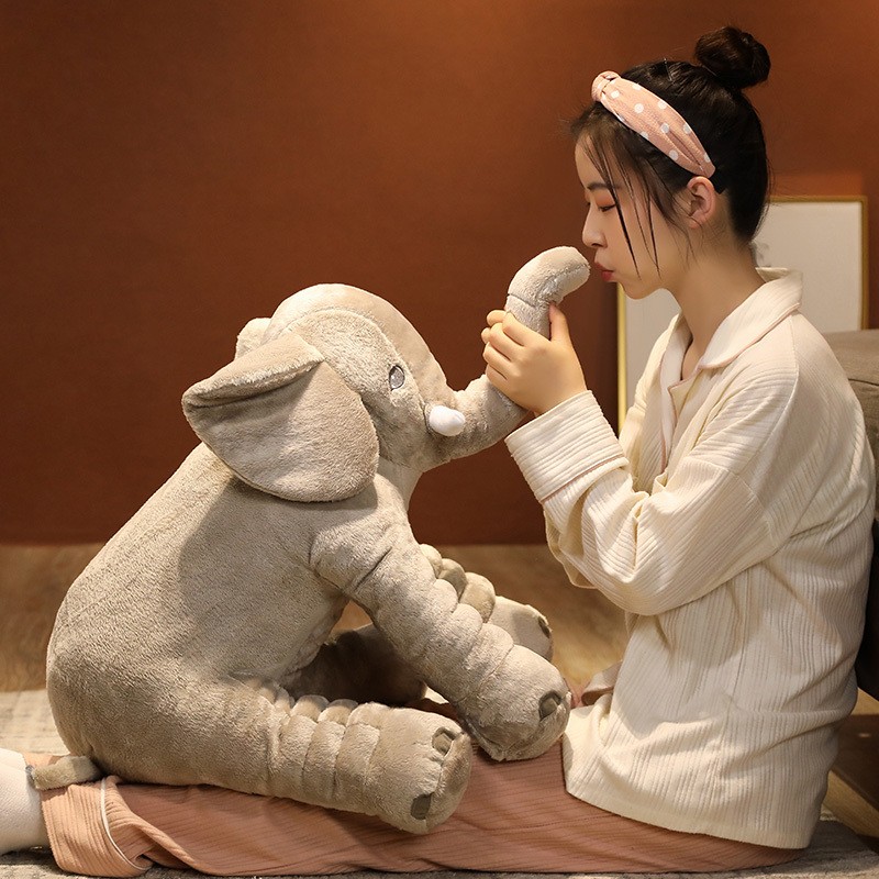 Elephant Plush Toy Supplier - Hot Sale Super Soft Doll Stuffed Animal Pillow