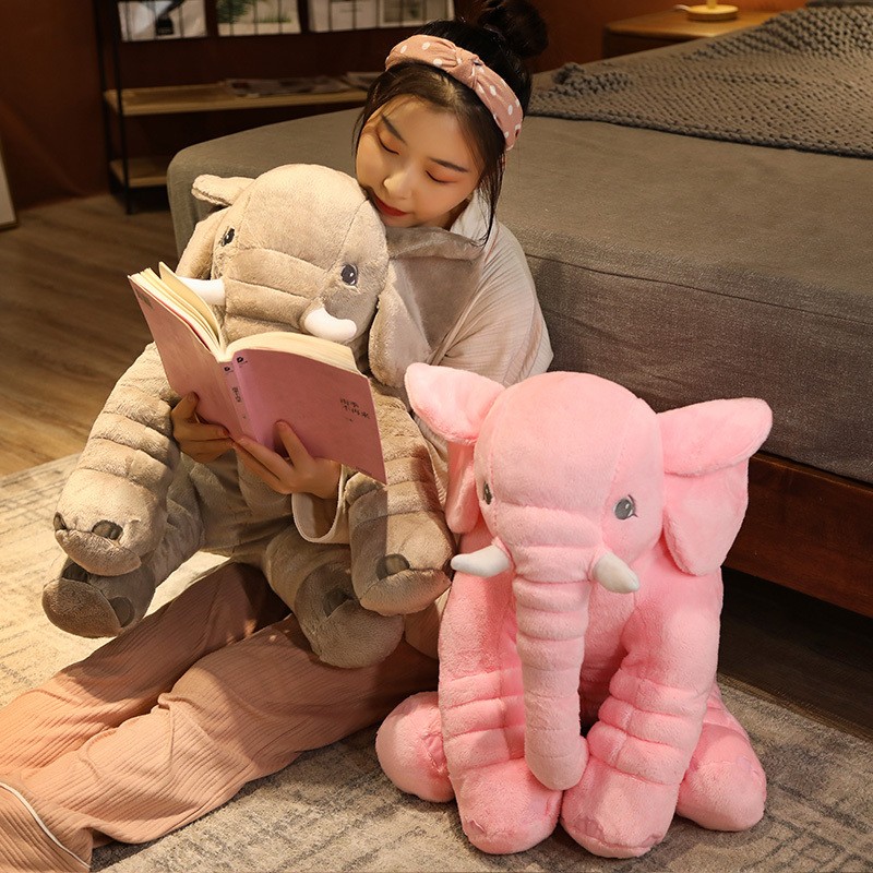 Elephant Plush Toy Supplier - Hot Sale Super Soft Doll Stuffed Animal Pillow