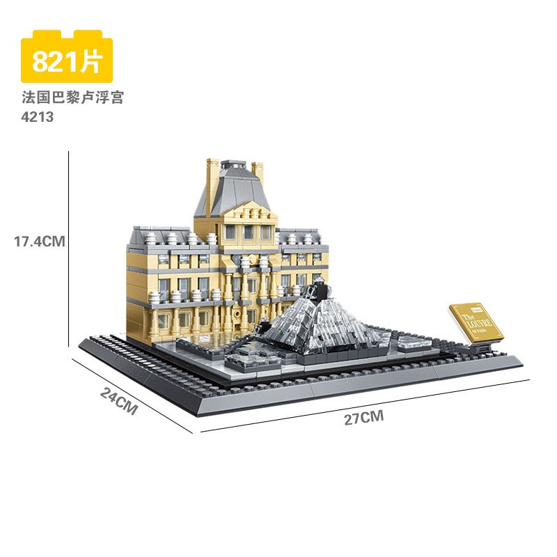 DIY Building Blocks Supplier - New Neuschwanstein Assembly Famous Classic Model