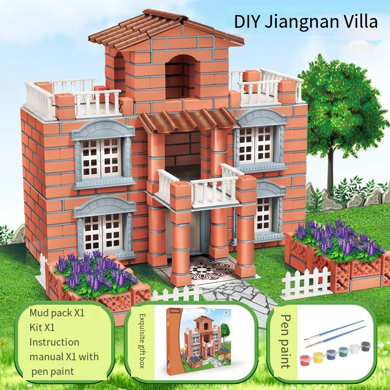 DIY Craft House Factory - Handmade Gangnam Villa Building Educational Architect