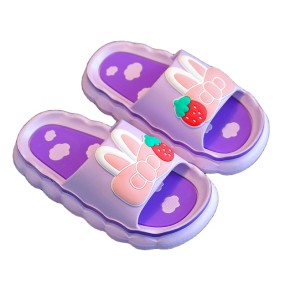 Girls Slippers Factory - Summer Spring Bathroom Anti-skid Bunny Soft Bottom