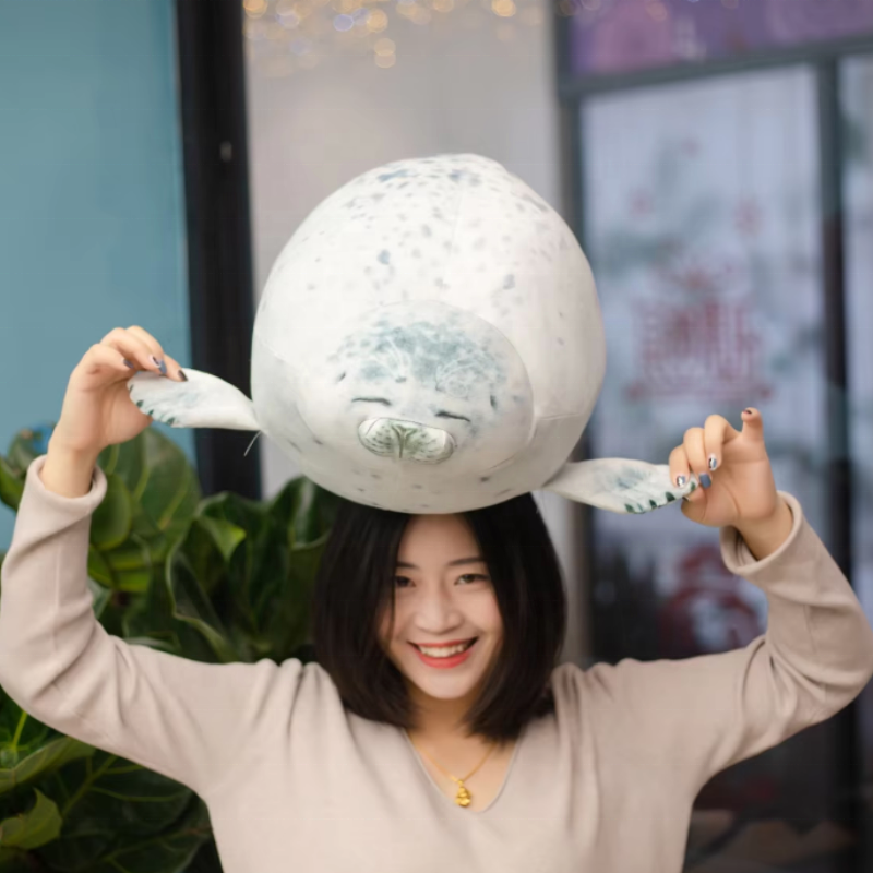 Marine Plush Toy Factory - Cute Soft High-quality Seal Pillow Bed Sofa Decoration