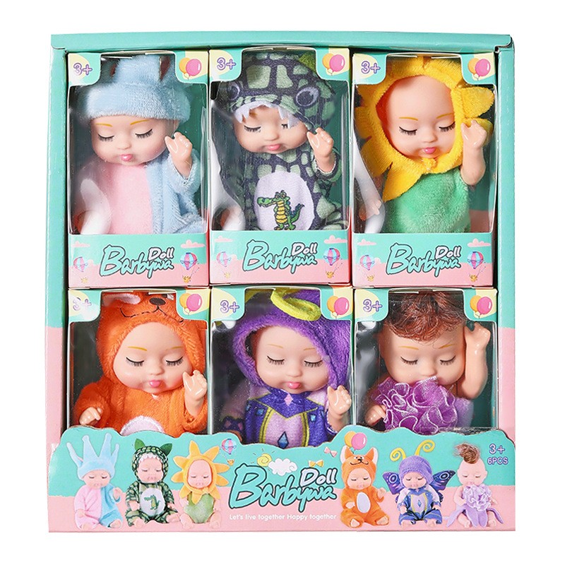PVC Doll Set Factory - 2024 Wholesale Cartoon Cute Mini Bionic Plush Figure