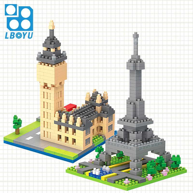 Micro Nano Block Supplier - New Party Favors Kids 8-12 Mini Famous Buildings