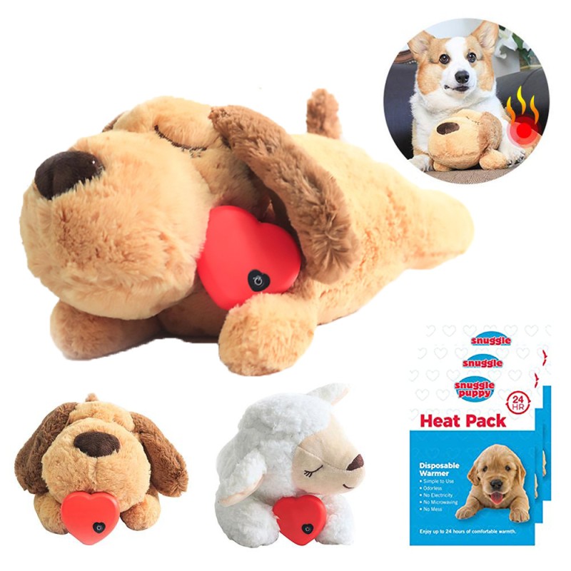 Companion Bear Toy Manufacturer - Customizable Pet Anxiety Heating Heartbeat OEM