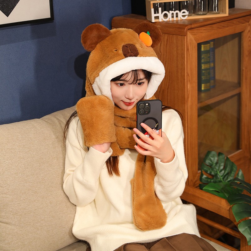 Penguin Backpack Supplier - Japanese Style Cute Fluffy Preppy Skew Straddle Bag