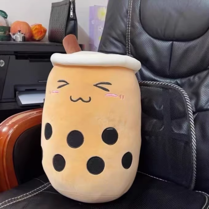 Plush Toy Manufacturer - IN STOCK Wholesale Kawaii Pearl Cup Shape Bubble Tea