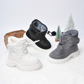 Children's Snow Boots Manufacturer - Winter Soft Cotton Thermal Waterproof Slip-On
