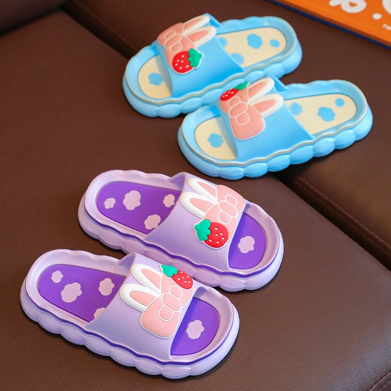 PVC Slippers Factory - New Style Boys Girls Breathable Anti-Slip Thick Bottom