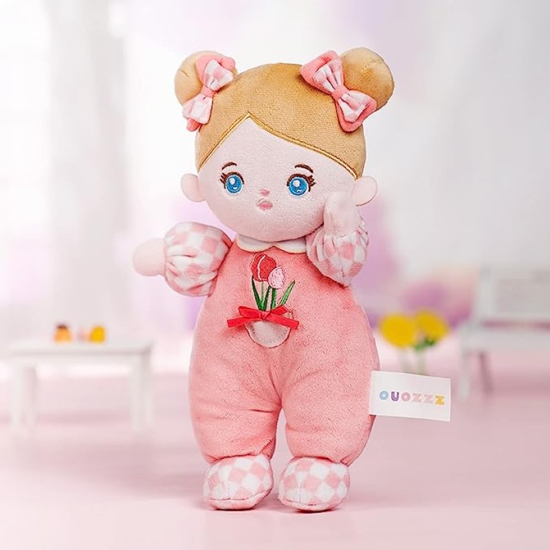 Afro Girl Plush Supplier - Custom African American Baby Girl Toy Ballet