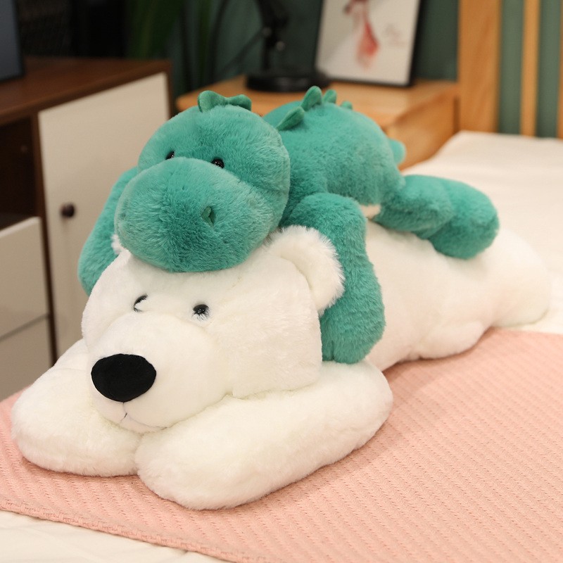 Papa Dog Plush Factory - Soft Stuffed 35cm Forest Animal Dinosaur Toys PP Cotton
