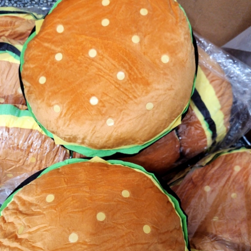 Throw Pillow Factory - Creative Cartoon Simulation Chips Pizza Stuffed Animal