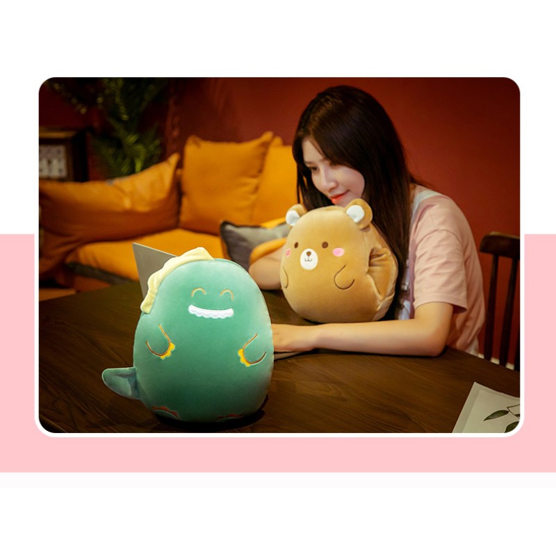 Kawaii Plushies Supplier - 2022 Winter New Cartoon Hand Warmer Pillow Squish