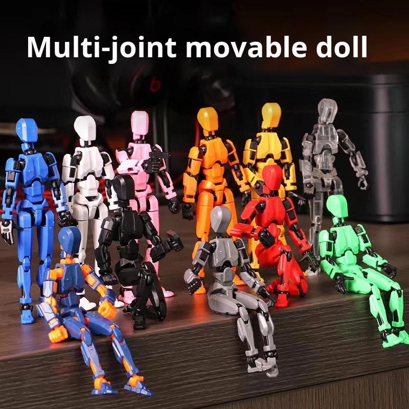 Jointed Doll Ornaments Factory - 13-Jointed Movable Mini Figure 3D Frozen Toy
