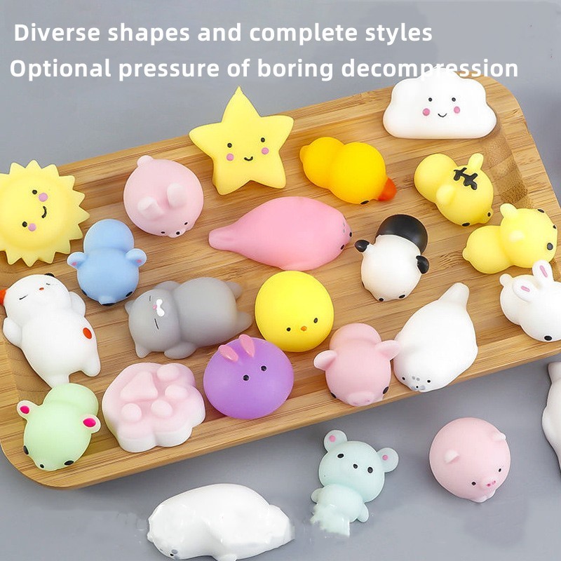 Animal Squishies Toy Manufacturer - Cute PVC Soft Stress Decompression Age 5-7