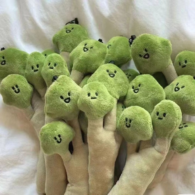 Vegetable Plush Pendant Manufacturer - Funny Coriander Realistic Backpack Keychain