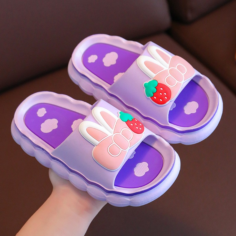 PVC Slippers Factory - New Style Boys Girls Breathable Anti-Slip Thick Bottom