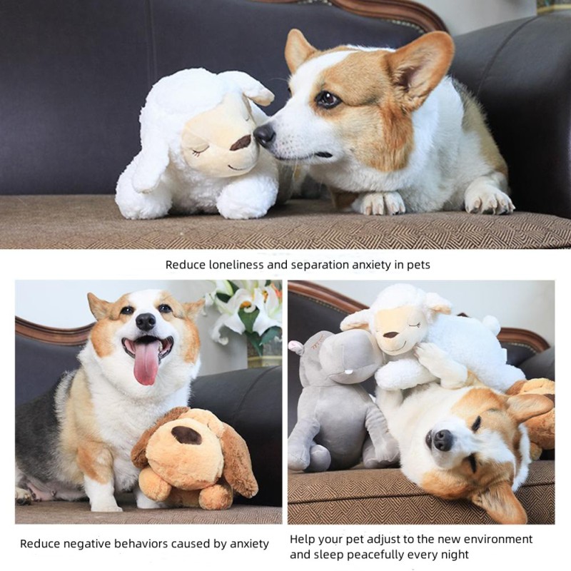 Companion Bear Toy Manufacturer - Customizable Pet Anxiety Heating Heartbeat OEM