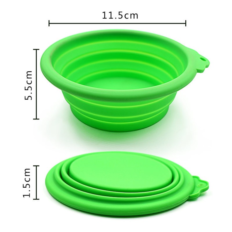 Travel Pet Bowl Manufacturer - Colorful Eco-Friendly Silicone Easy-Folding Collapsible