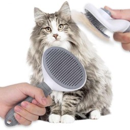 Pet Grooming Brush Factory - High Quality TPR Steel Hair Remover Comb Eco-Friendly