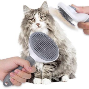 Pet Grooming Brush Factory - High Quality TPR Steel Hair Remover Comb Eco-Friendly