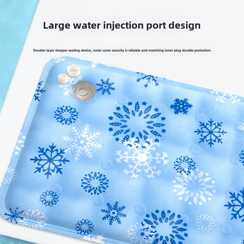 Pet Cooling Bed Manufacturer - Summer PVC Cross-Border Silicone Ice Crystal Powder