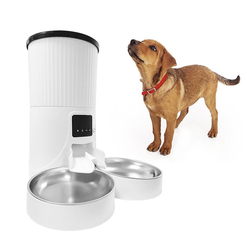 Automatic Pet Feeder Supplier - Remote Video Timing 4L WiFi Auto Bowl Camera