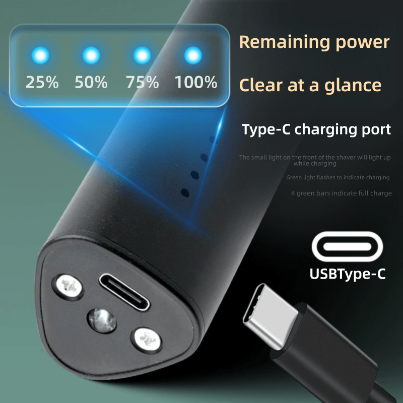 Electric Pet Clippers Supplier - Eco-Friendly New LED Portable Charging Suction Shaver