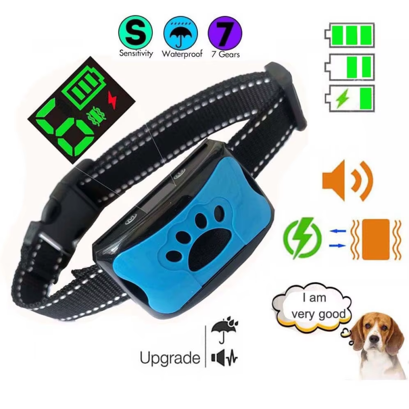 Dog Bark Collar Factory - Rechargeable Smart Anti Barking Collar Waterproof No Shock