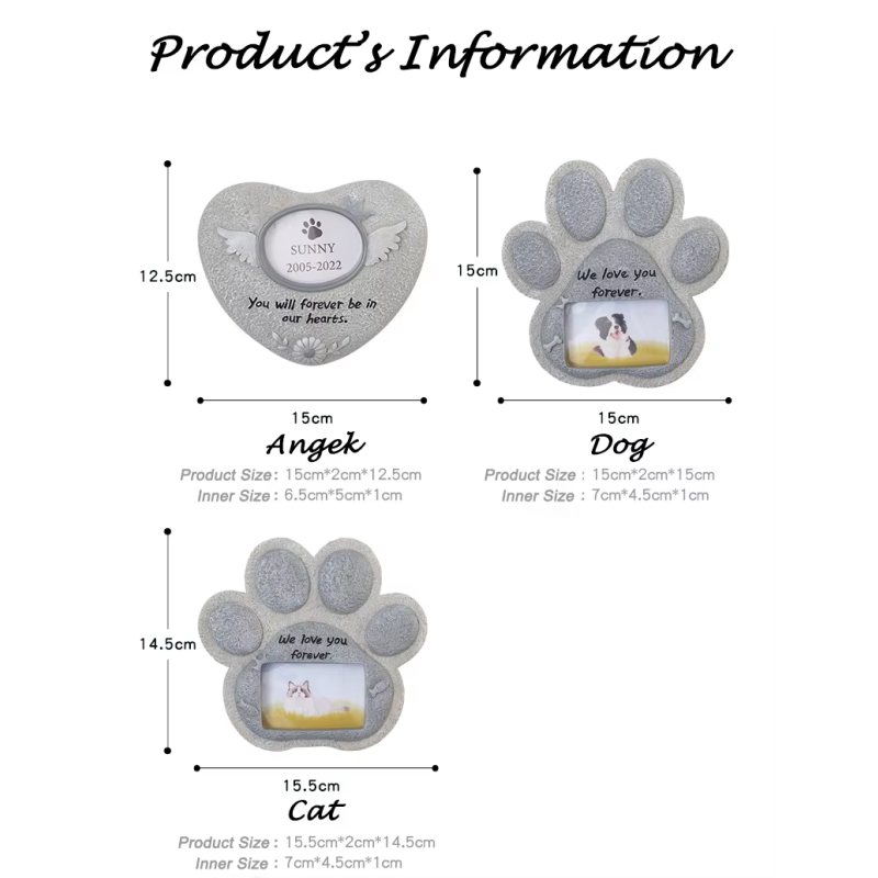 Pet Memorial Stone Supplier - Hand-Painted High-Quality Garden Tombstones Grave Markers