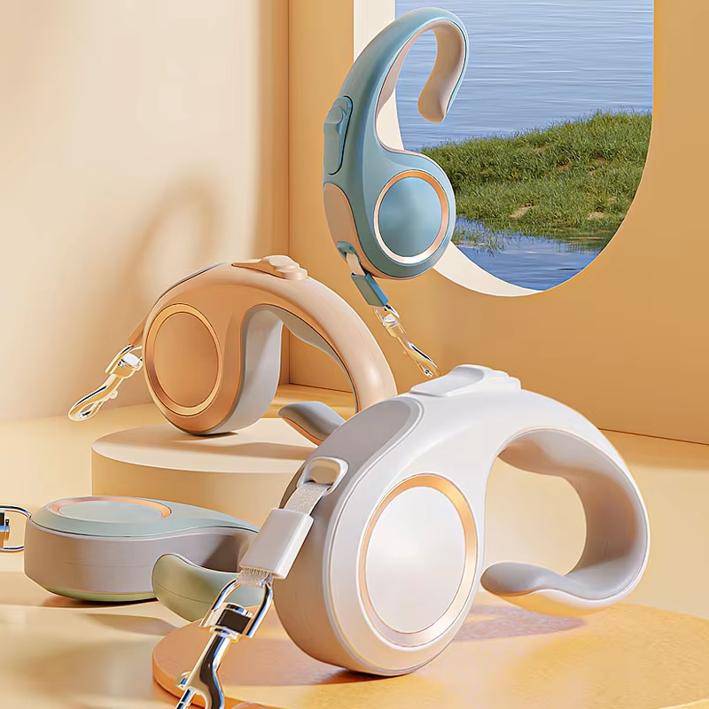 Dog Leash Supplier - Wholesale 5m Durable Automatic Retractable Nylon Extension