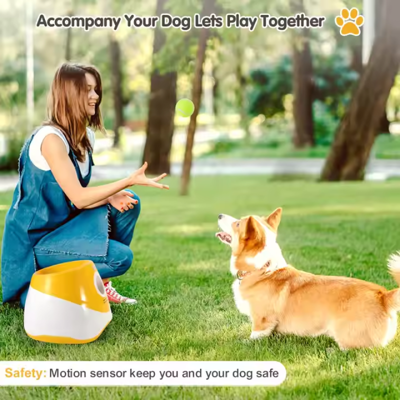 Tennis Ball Launcher Supplier - Automatic Indoor Outdoor Small Dog Toy Sustainable