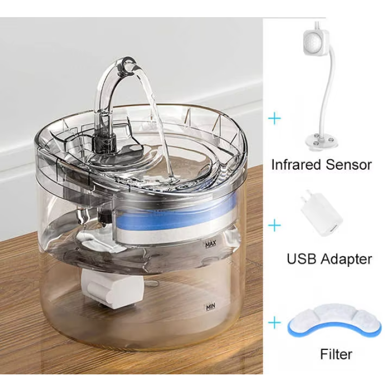 Pet Water Fountain Supplier - Silent 2L Automatic Intelligent Circulating for Cats