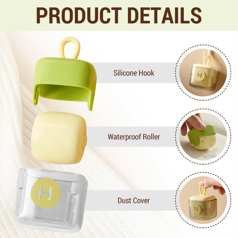 Square Lint Roller Manufacturer - 2025 Hot Selling Factory Direct Sale Reusable Sticky