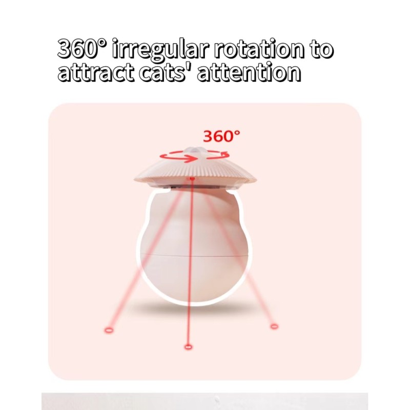 Cat Laser Toy Manufacturer - 2024 New Trending Real Random Trajectory Rechargeable