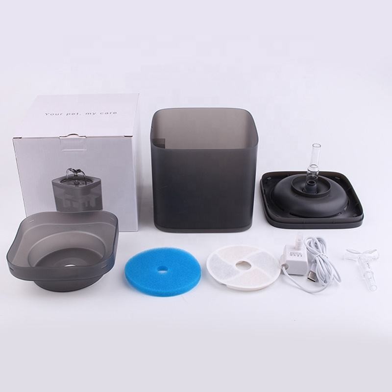 Automatic Pet Fountain Factory - Sensor Cat Drinking Feeder Quiet Water Bowl 2L