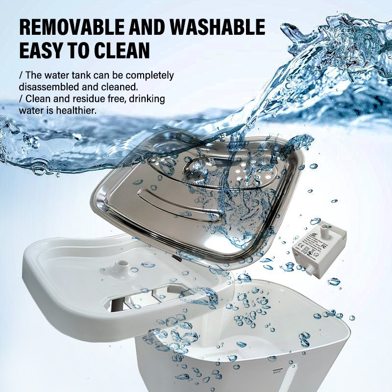 Smart Pet Fountain Manufacturer - APP Wholesale Smart 2.5L Automatic Electric BT