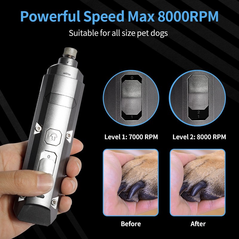 Pet Claw Trimmer Factory - Professional Sharpening Tools Electric Paw Trimmer Safe