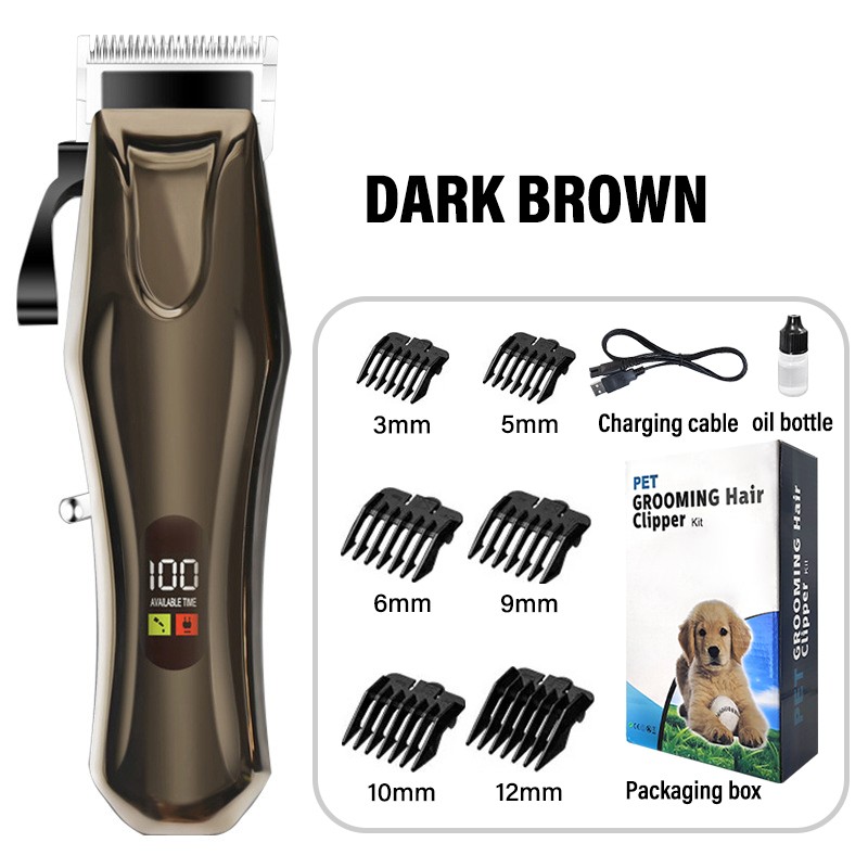 Pet Hair Clipper Factory - High Quality Cordless Guards Cut Machine Lithium Rechargeable